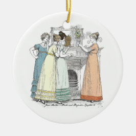 Wartend auf Gentlemen - Stolz & Vorurteile Keramik Ornament