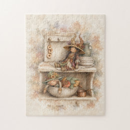 Wartende Hexen Jigsaw-Puzzle