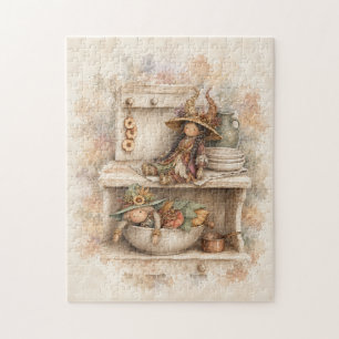 Wartende Hexen Jigsaw-Puzzle