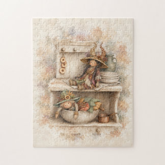 Wartende Hexen Jigsaw-Puzzle