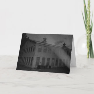"Wartet auf Auferstehung" Hallowe’en card Karte