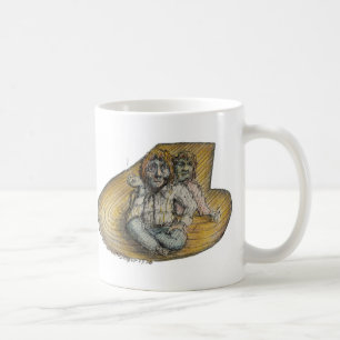 Wartete auf sechs - Tasse
