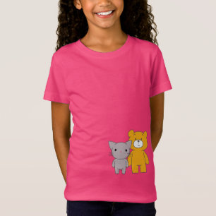 Wartete das Illuminati: Katze und Bär T-Shirt