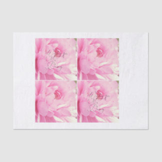 Wartete decoupage Rose Herrn Darcy Watercolor Seidenpapier