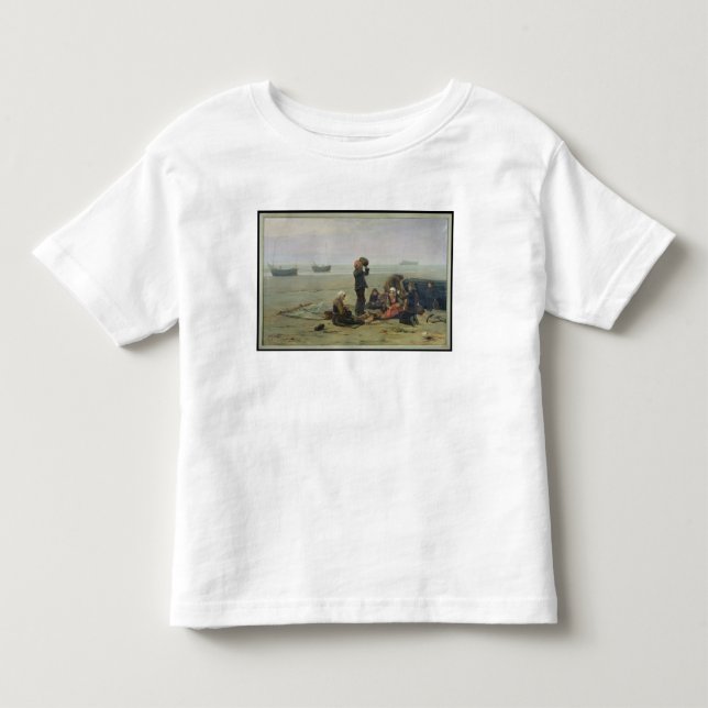 Wartete die Fische, Berck-sur-MER Kleinkind T-shirt (Vorderseite)