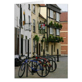 Wartete Fahrräder, Karte Worcesters, England