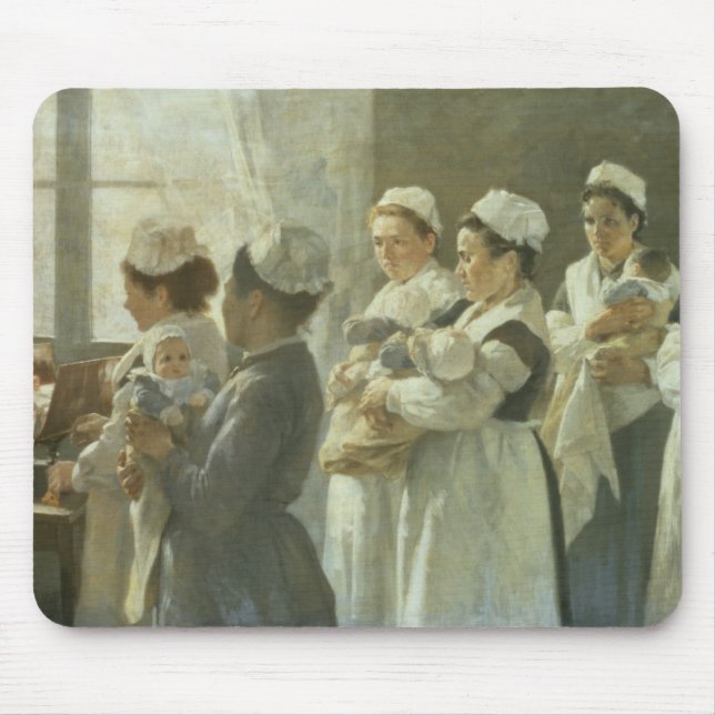 Wartete gewogen zu werden mousepad (Vorne)