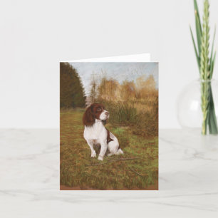 Wartete in das Holz Karte