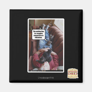 Wartete Linie für Snuggles Magnet
