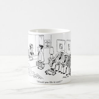 Wartete Raum Kaffeetasse