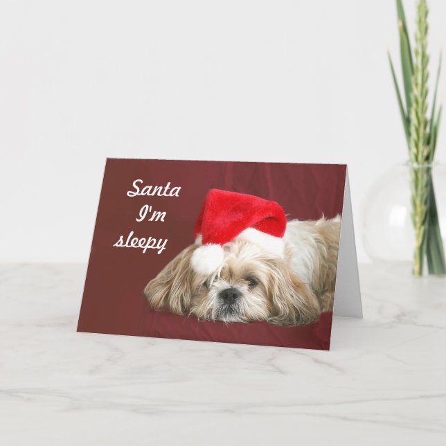 Wartete Sankt Feiertagskarte (Vorderseite)