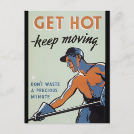 Wartezeit 2 postkarte