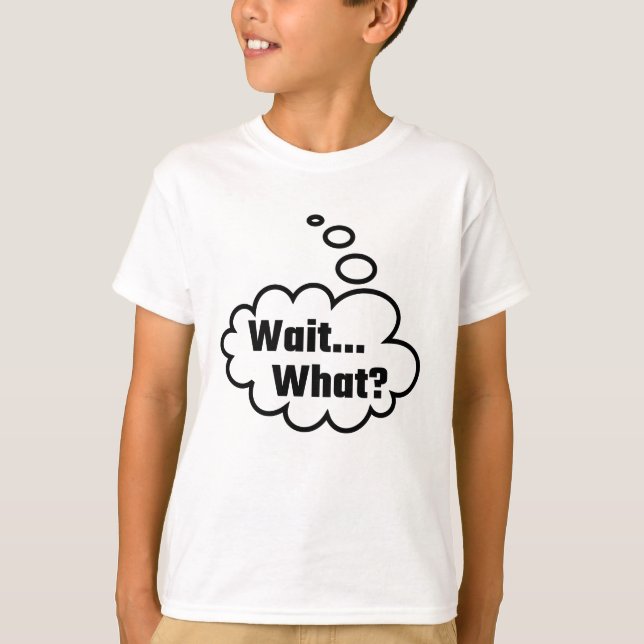 Wartezeit was T-Shirt (Vorderseite)