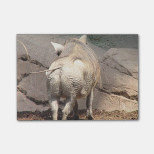 Warthog hinten post-it klebezettel