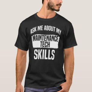 Wartung Tech Bekleidung Beste Techniker Design T-Shirt