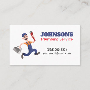 Wartungs-Service für Handyman Plumber Visitenkarte
