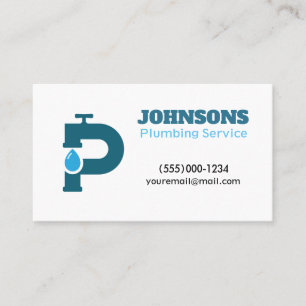 Wartungs-Service für Handyman Plumber Visitenkarte