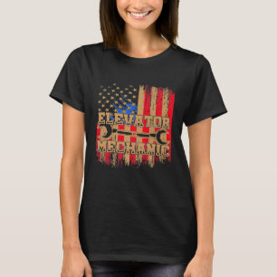Wartungstechnik für Aufzüge T-Shirt