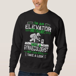 Wartungstechnik für den Mens Elevator Sweatshirt