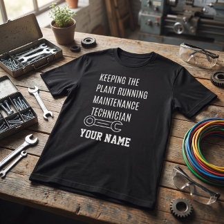 Wartungstechniker - Den Betrieb am Laufen halten T-Shirt