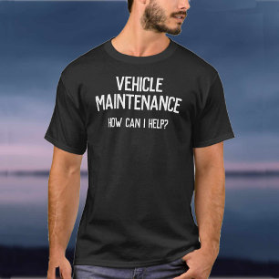 Wartungsunternehmen für Fahrzeuge in der Garage Ge T-Shirt