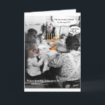 Warum benötigen Sie ein dreidel für die Suppe? Feiertagskarte<br><div class="desc">Glückliches Channukah… manchmal ist es besser,  taub zu sein!!!</div>