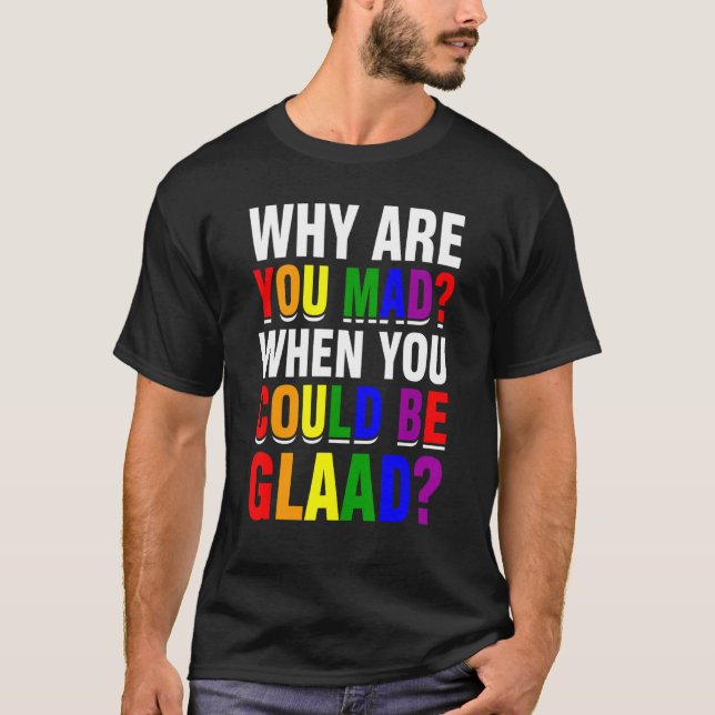 Warum bist du so traurig, wenn du glatter BB-Stolz T-Shirt (Vorderseite)