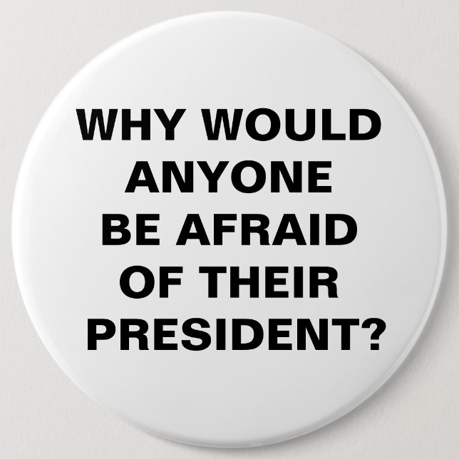 Warum? Button (Vorderseite)