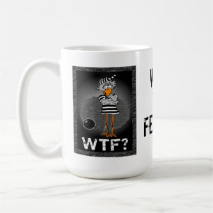 Warum das Kapitalverbrechen? Jailbird-Tasse Kaffeetasse
