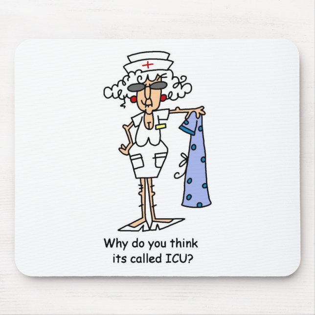 Warum denken Sie es haben genannt ICU? Mousepad (Vorne)