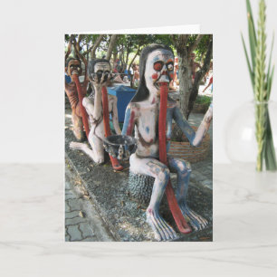 Warum die lange ONG? ... 3 Thai Ghouls Karte