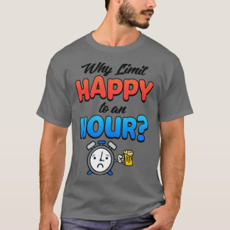 Warum eine Happy to a Hour Barkeeper 2 spendet T-Shirt