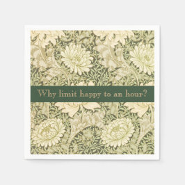 Warum Happy auf eine Stunde beschränken? Cocktail Serviette