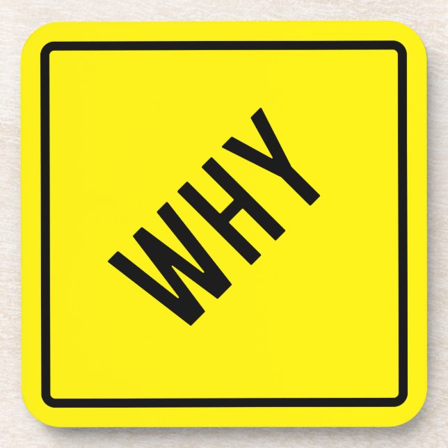 Warum harter Kunststoff-Untersetzer Getränkeuntersetzer (Vorderseite)