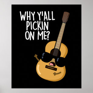 Warum ich alle an meiner lustigen Gitarre "Dark BG Poster