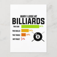 Warum ich bei Billard verlieren kann