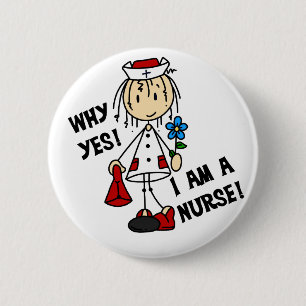 Warum ich ein Krankenpfleger bin Button
