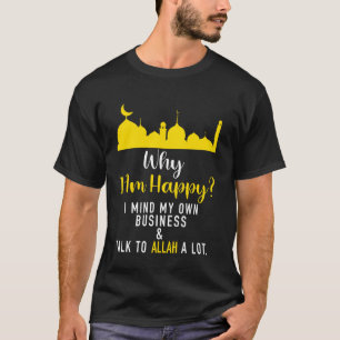 Warum ich glücklich bin, mich um meine eigenen Ang T-Shirt