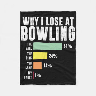 Warum ich im Bowling verliert Fleecedecke