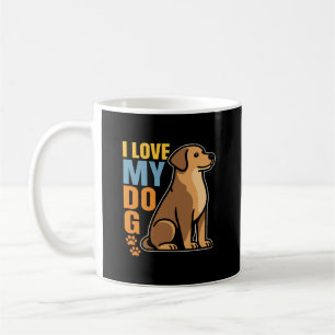 Warum ich meinen Hund liebe � Herzliches Design zu Kaffeetasse