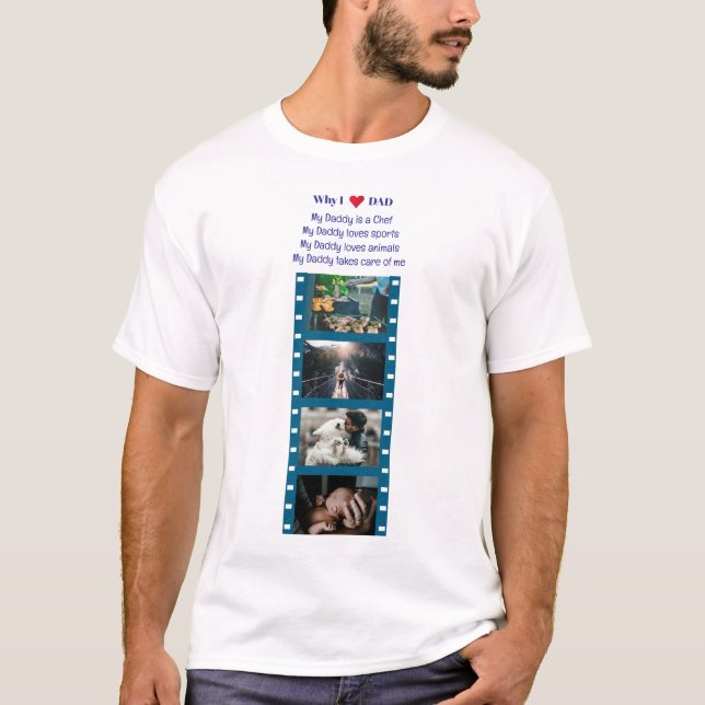 Warum ich meinen Vater, mein Angebot und meine Fot T-Shirt (Vorderseite)