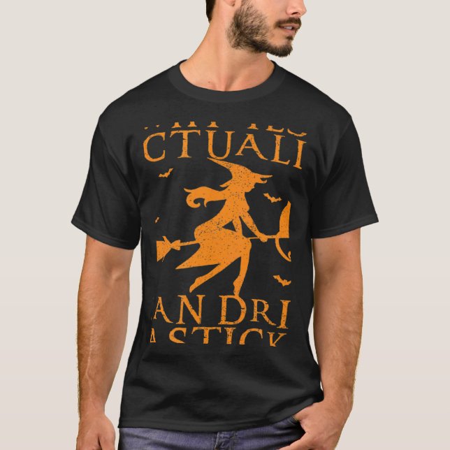 Warum ich tatsächlich einen Stick fahren kann 1 T-Shirt (Vorderseite)