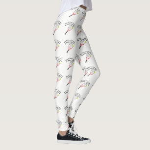 Warum ich Tennis Liebe. Es macht mich heiß Leggings