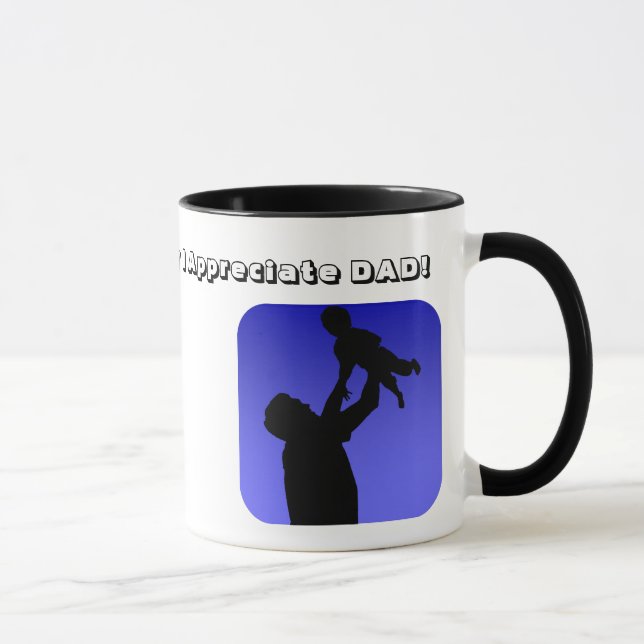 Warum ich VATER schätze! Tasse (Rechts)