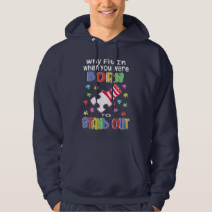 Warum in Geborene, um Autismus-Bewusstsein zu verm Hoodie
