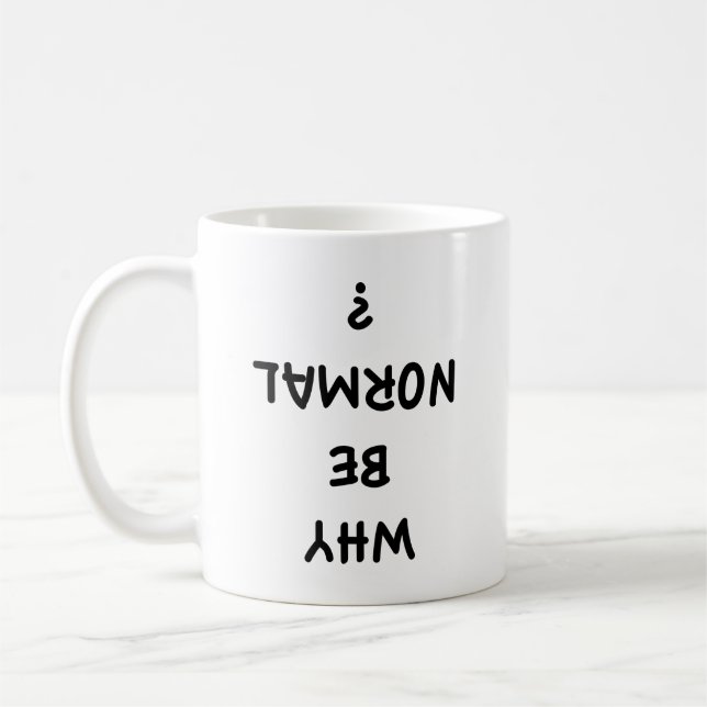 Warum ist es normal? Tasse (Links)
