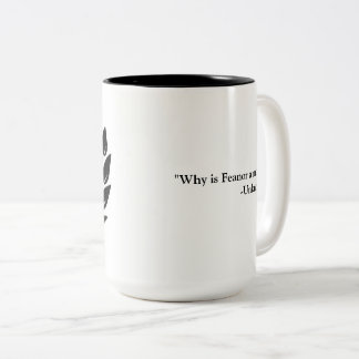 Warum ist Feanor ein Mod? Zweifarbige Tasse