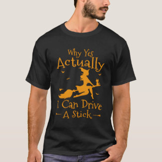 Warum ja, ich kann ein Halbleiter-Halloween fahren T-Shirt