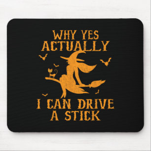 Warum ja, ich kann ein Stick Halloween 202 fahren Mousepad
