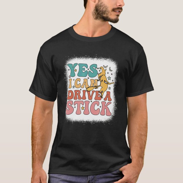 Warum ja, ich kann einen bleichen Haufen fahren T-Shirt (Vorderseite)